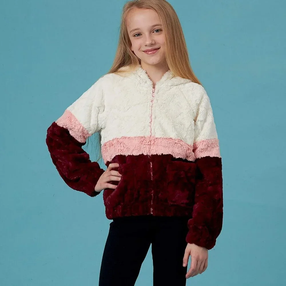 Simplicity Sewing Pattern 8999‎ 10259 Jacket Coat Hooded Girls Size 3-6